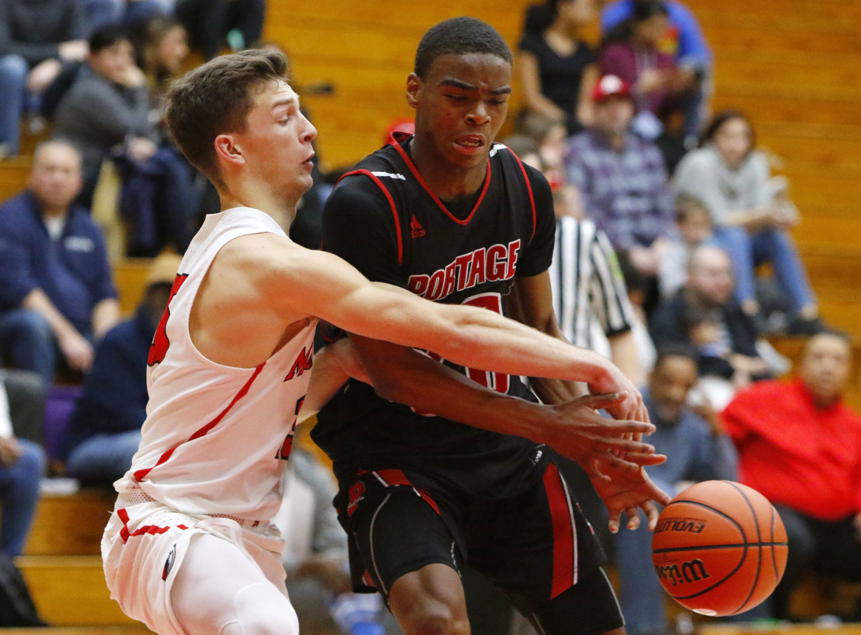 Portage at Munster boys basketball